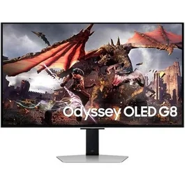 Samsung S32DG800SU Odyssey OLED G8 Monitor Gaming 32" OLED 4K UHD 240Hz 0.03ms Smart TV con Gaming Hub AMD FreeSync Premium Pro